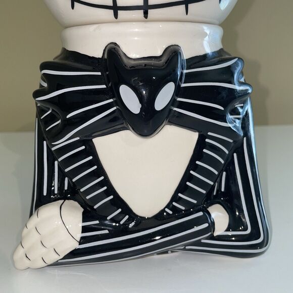 Disney Nightmare Before Christmas Jack Skellington Pumpkin Cookie Jar Canister - Picture 3 of 10